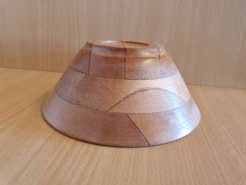 Set of 3 Round Wooden Salad Bowls