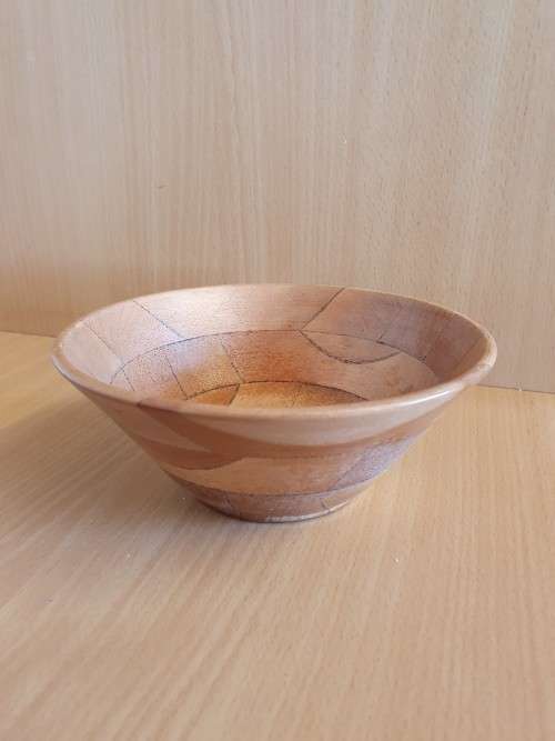 Set of 3 Round Wooden Salad Bowls