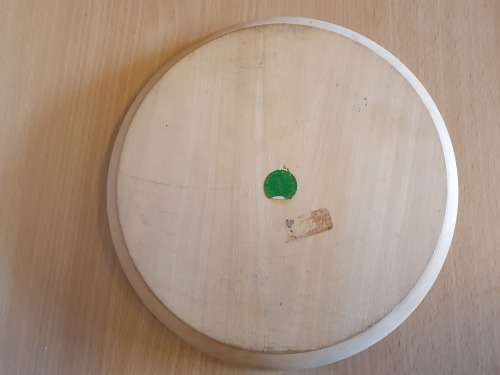 Fechter`s Round Genuine Knysna Yellowwood Platter - width