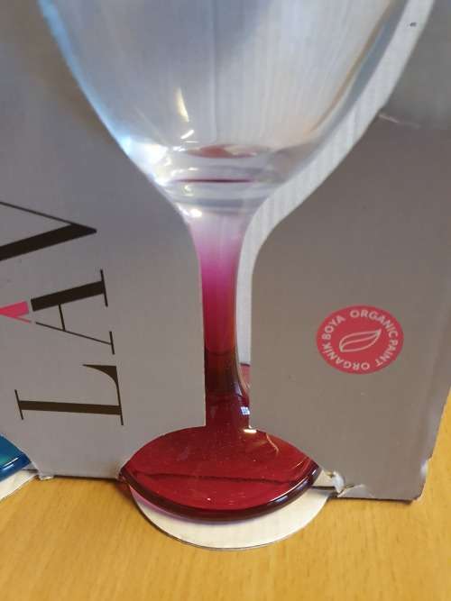 Set of 3 Stem Glasses - LAV Coral Empire
