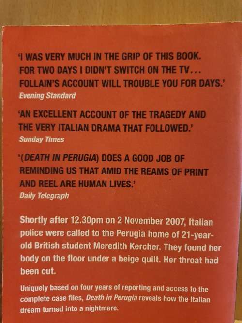 Death in Perugia : John Follain (Paperback)