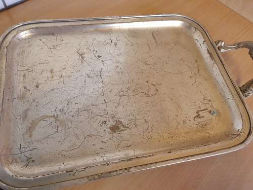Metal Serving Tray (39cm x 29cm)