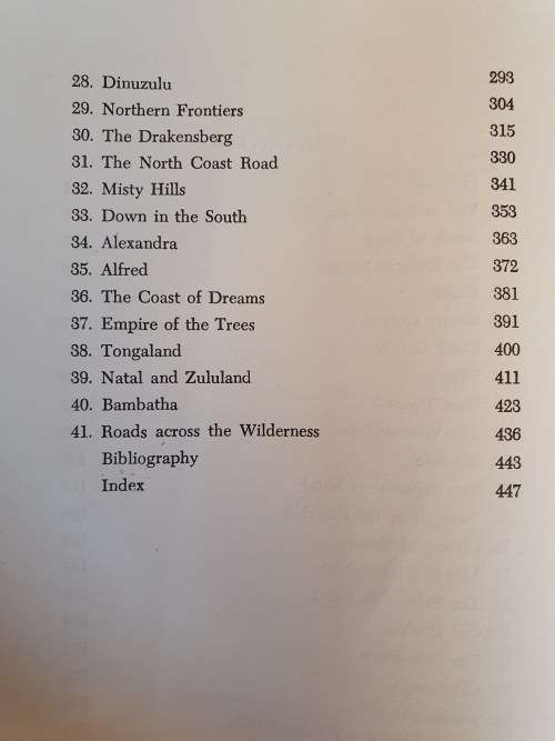 Natal and the Zulu Country : T.V. Bulpin (Hardcover)