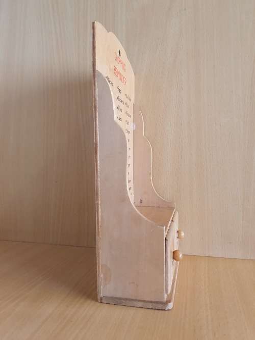 Wooden Shopping List Reminder Wall Hanging