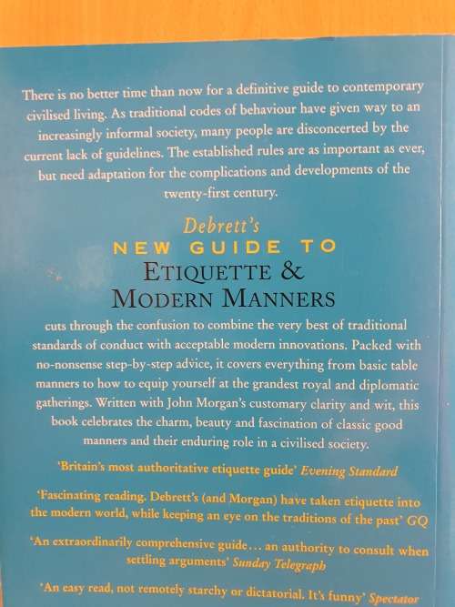 Debrett`s New Guide to Etiquette & Modern Manners : John Morgan (Paperback)