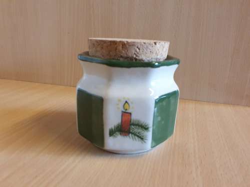 Ceramic Storage Jar - Xmas