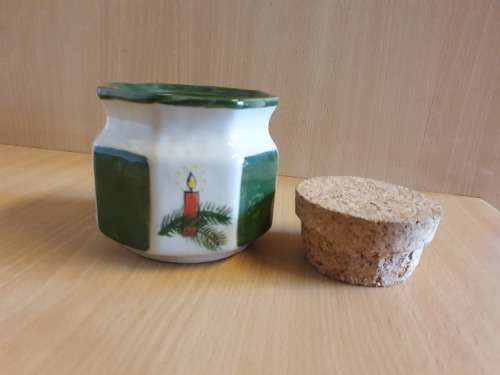 Ceramic Storage Jar - Xmas