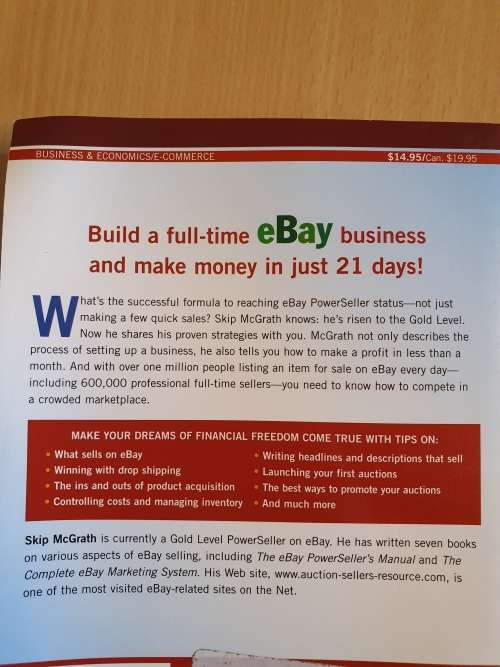 Three Weeks to eBay Profits: Skip McGrath (Paperback)