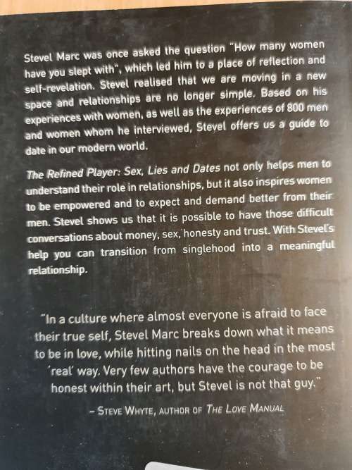 The Refined Player - Sex, Lies and Dates : Stevel Marc (Paperback)