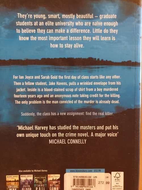 The Innocence Game: Michael Harvey (Paperback)
