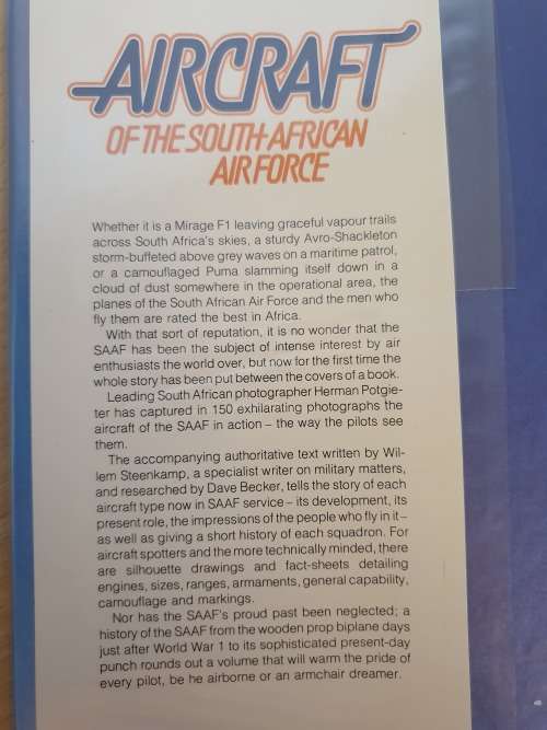 Aircraft of the South African Air Force : Herman Potgieter, Willem Steenkamp (Hardcover)