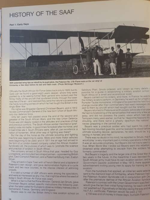 Aircraft of the South African Air Force : Herman Potgieter, Willem Steenkamp (Hardcover)