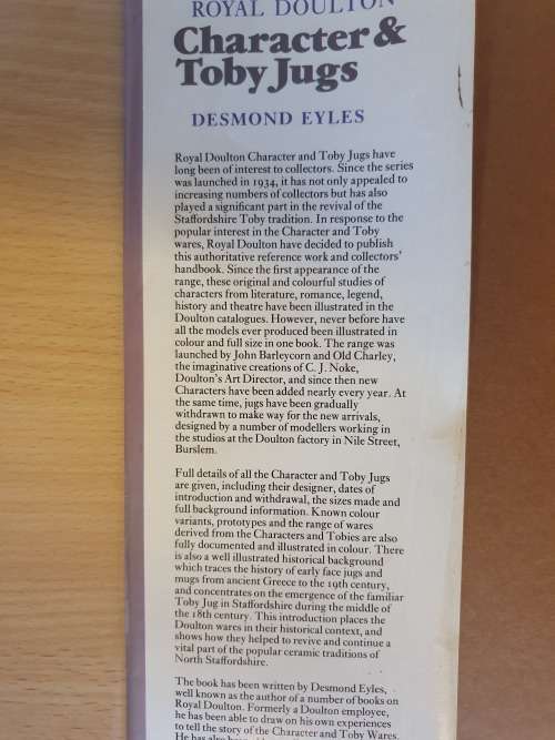 Royal Doulton Character & Toby Jugs : Desmond Eyles (Hardcover)