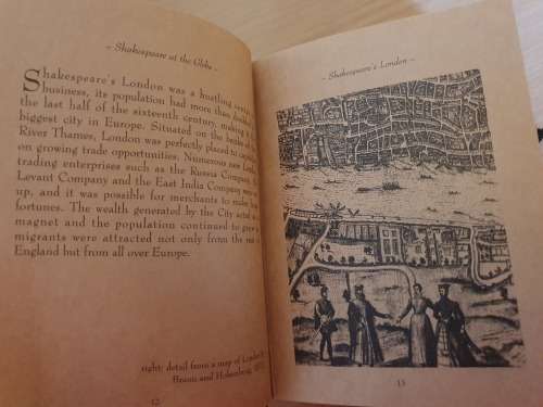 Shakespeare at the Globe (Little Brown Notebook)