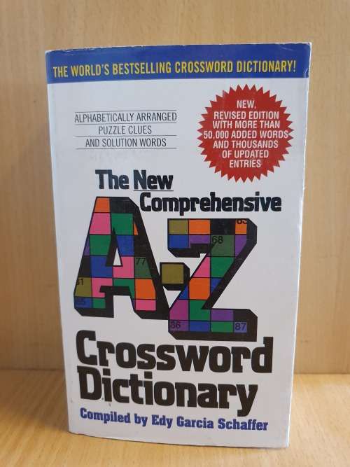 The New Comprehensive A-Z Crossword Dictionary compiled by Edy Garcia Schaffer (Paperback)