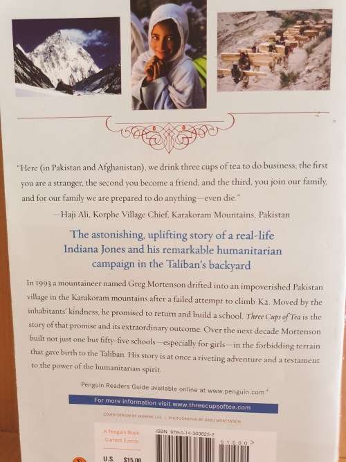 Three Cups of Tea: Greg Mortenson and David Oliver Relin (Paperback)