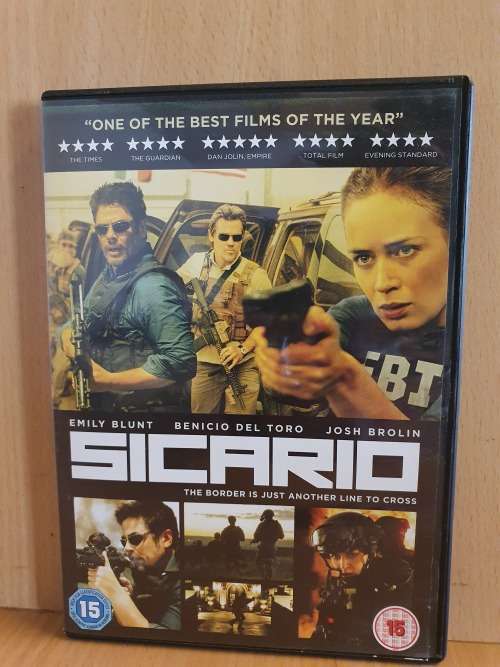 Sicario - Dvd (Emily Blunt, Benicio Del Toro, Josh Brolin)