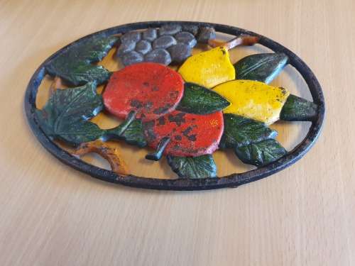 Rustic Metal Pot Stand