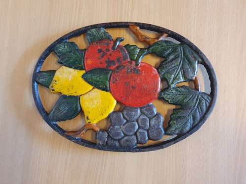 Rustic Metal Pot Stand
