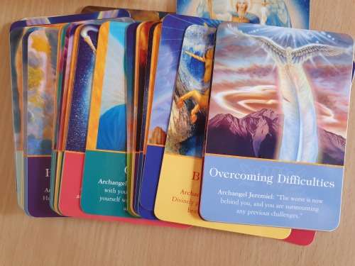 Archangel Oracle Cards - A 45-Card Deck and Guidebook - Doreen Virtue, PH.D