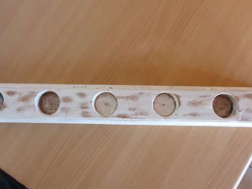 Wooden Tea Light Candle Holder - width 58cm