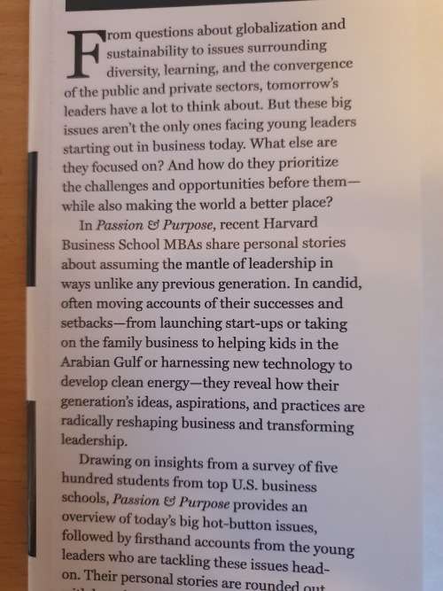 Passion & Purpose - Stories from the Best and Brightest Young Business Leaders