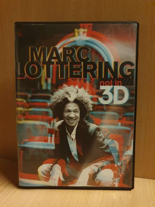 Marc Lottering - Not in 3D - Dvd