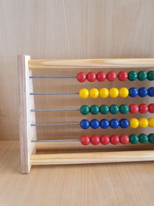 Kiddies Wooden Counting Frame