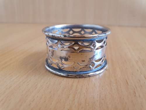 3 Silver Plated Napkin Rings