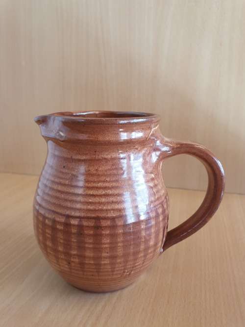 Pottery Jug - height 12cm. width 10cm