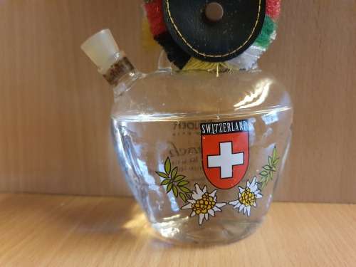 Studer Glass Cowbell Decanter - Switzerland.