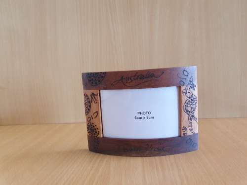 Wooden Photo Frame - Down Under, Australia
