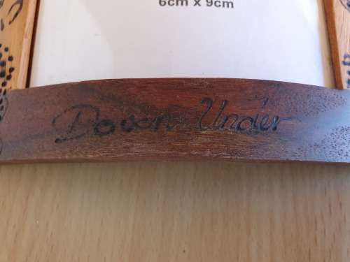 Wooden Photo Frame - Down Under, Australia