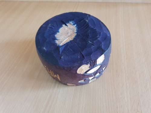 Round Wooden Ashtray - Maputo - width 11cm. height 5cm