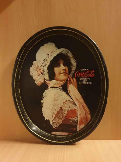 Vintage Rustic Coca Cola Serving Tray - 38cm x 31cm