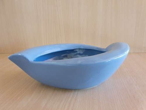 Blue Shaped Posy Vase