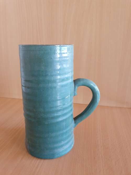 Green Pottery Jug