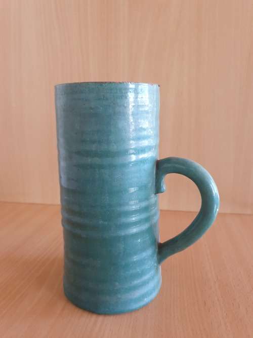Green Pottery Jug
