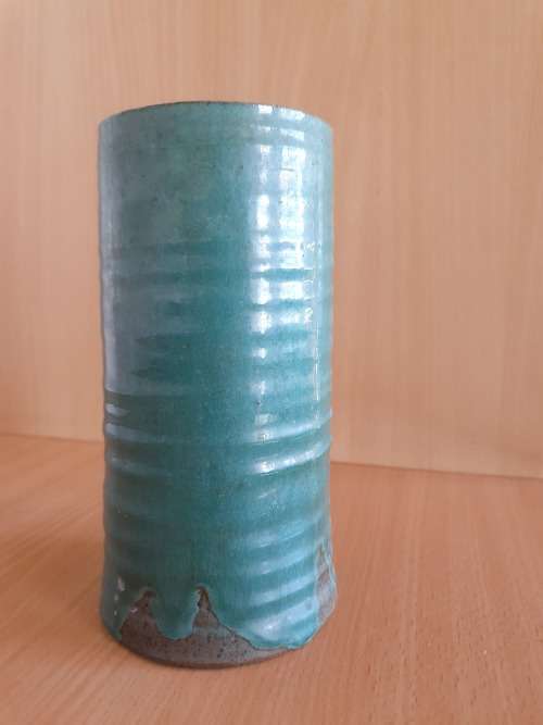 Green Pottery Jug