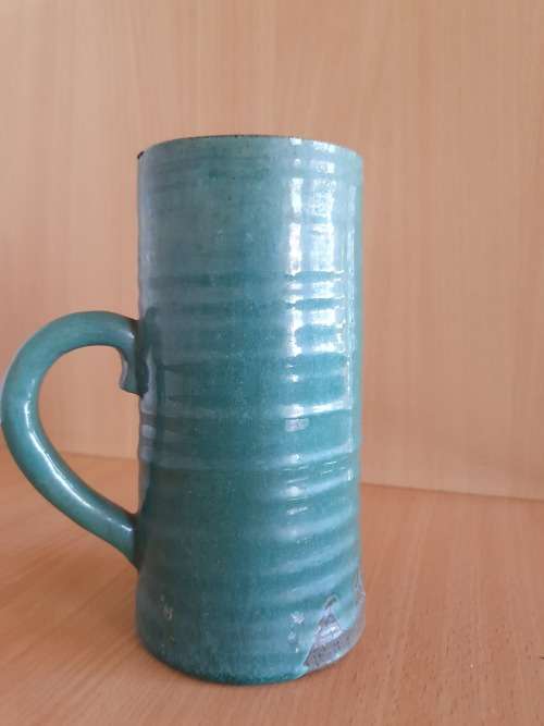 Green Pottery Jug