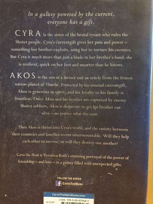 Carve the Mark: Veronica Roth (Paperback)