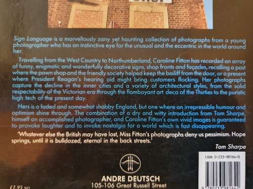 Sign Language : Caroline Fitton (Paperback)