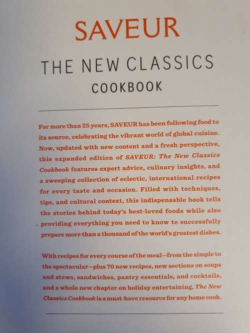 Saveur: The New Classics Cookbook: 1,000 Recipes + Expert Advice, Tips, and Tales