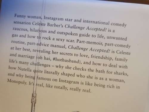Challenge Accepted: Celeste Barber (Hardcover)