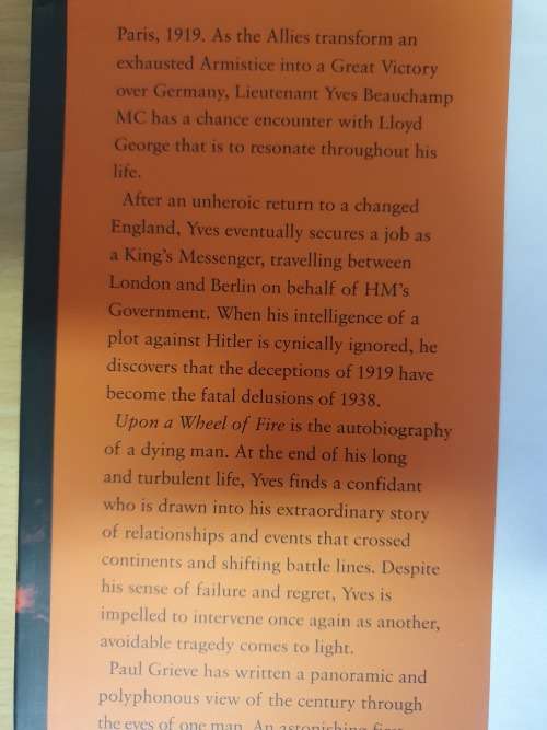 Upon a Wheel of Fire: Paul Grieve (Hardcover)