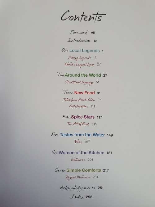 Cooking with the World`s Best - Celebrating 20 Years of the Melbourne Food and Wine Festival
