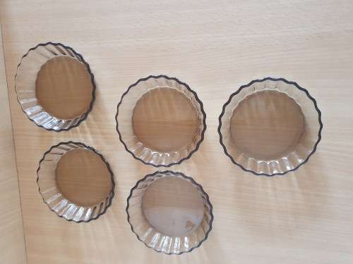 Arcopol Glass Flan Dish - width 10cm