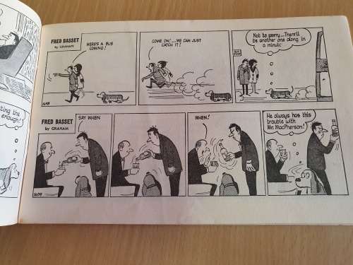 Fred Basset 11th edition, 1969 -  over 150 cartoons by Graham, the hound that`s almost human