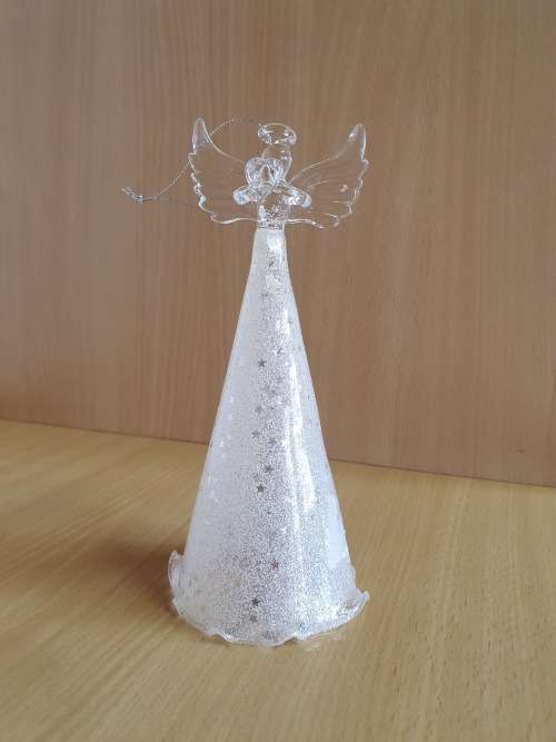 Glass Angel Figurine