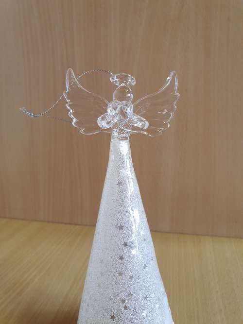 Glass Angel Figurine
